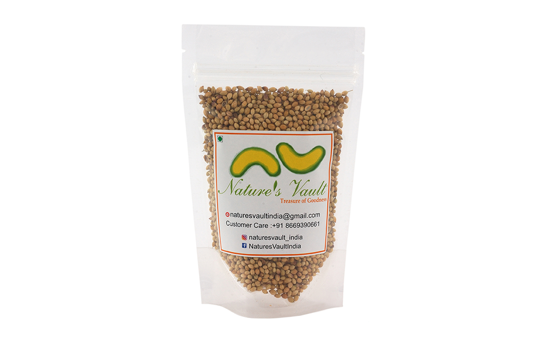 Nature's Vault Coriander Seed    Pack  100 grams
